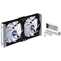TITAN - Ventilador de enfriamiento de ventilación de Montaje en Bastidor Doble a Prueba de Agua de 12 V CC IP55 y con…